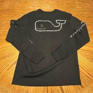 Vineyard Vines long Sleeve Providence Whale Pocket T-Shirt